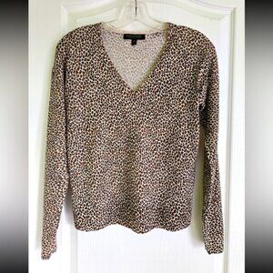 Banana Republic Sweater cheetah print